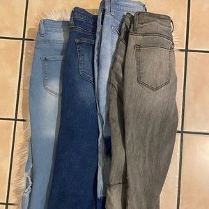Women fashion jeans